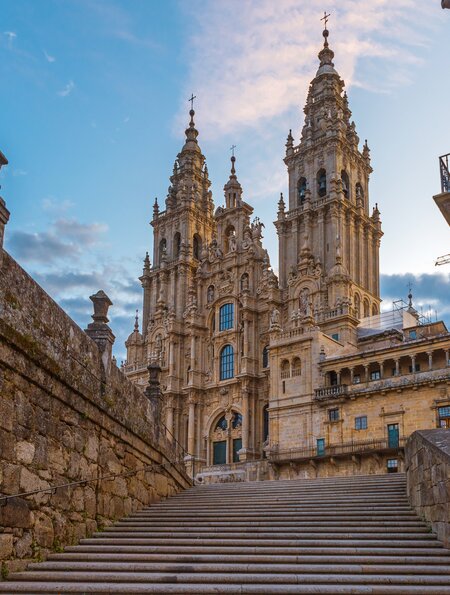 Kathedrale von Santiago de Compostela, Galicien, Spanien | © Gettyimages.com/samael334